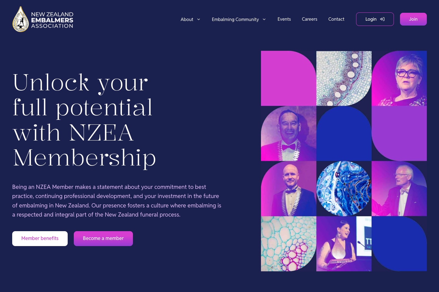 The New Zealand Embalmers Association homepage